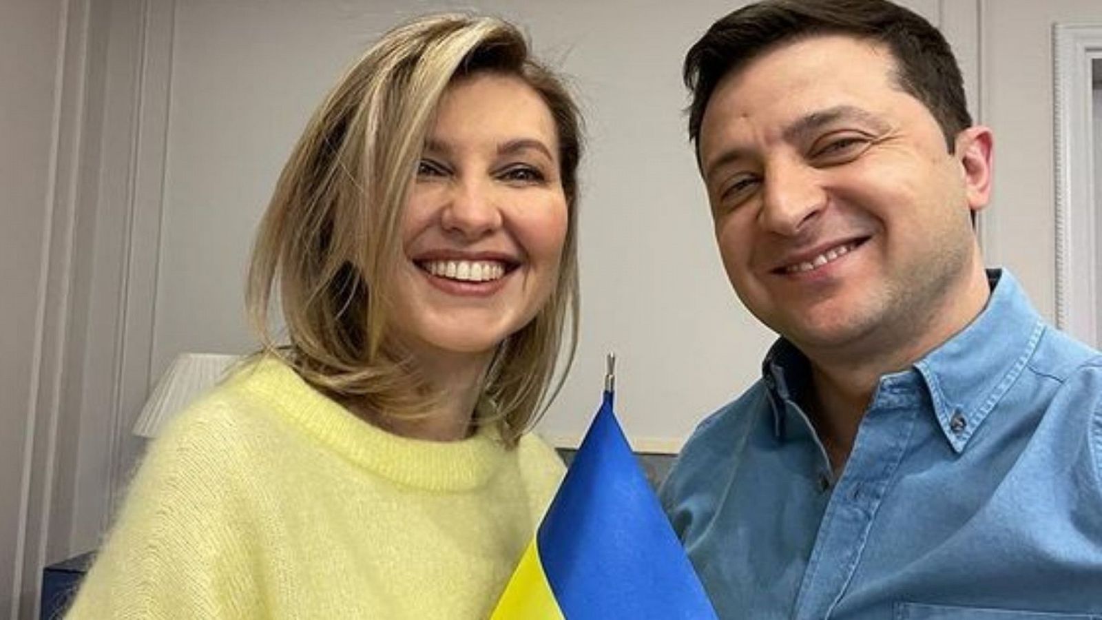 Volodímir Zelenski y Olena Zelenska, el tándem de Ucrania