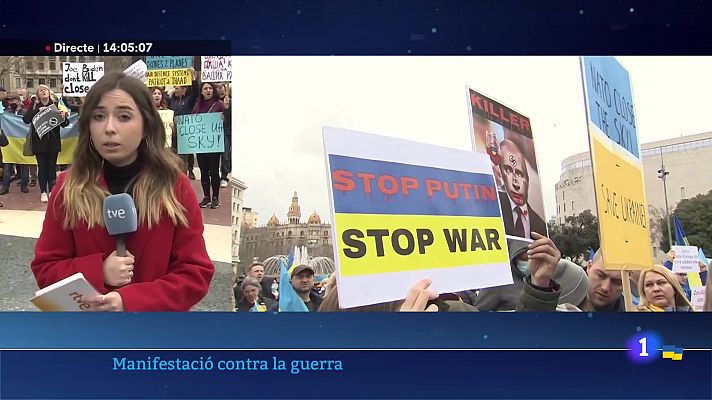 L'Informatiu - Ucraïnesos i russos rebutgen la guerra plegats