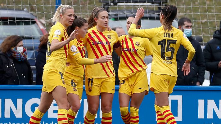 Telediario 1 - El Barça femenino, a una victoria de cantar el alirón
