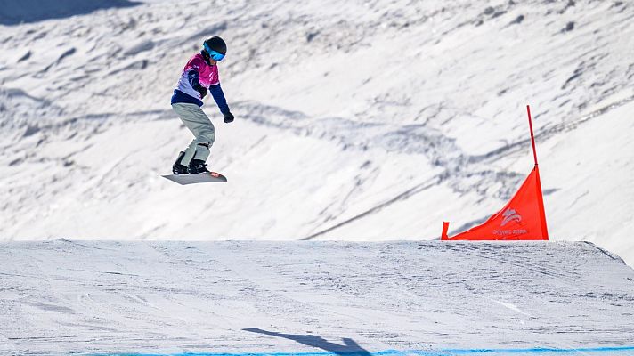 Vic González se clasifica para la final de snowboard cross de los Juegos Paralímpicos Pekín 2022         