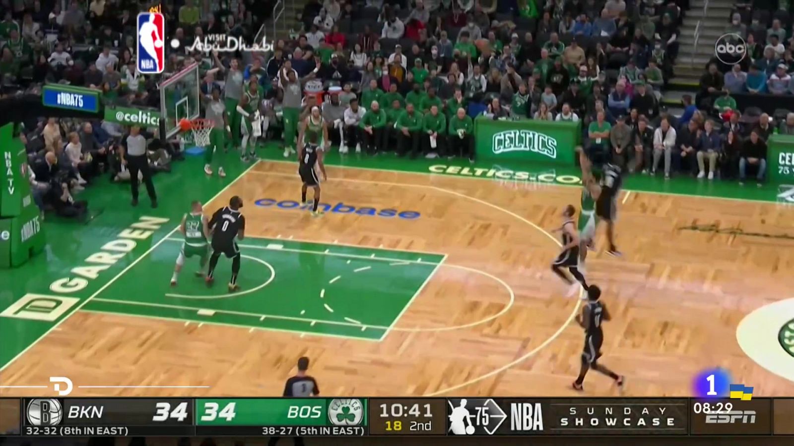 NBA| Un colosal Tatum lidera la victoria de Celtics ante Nets