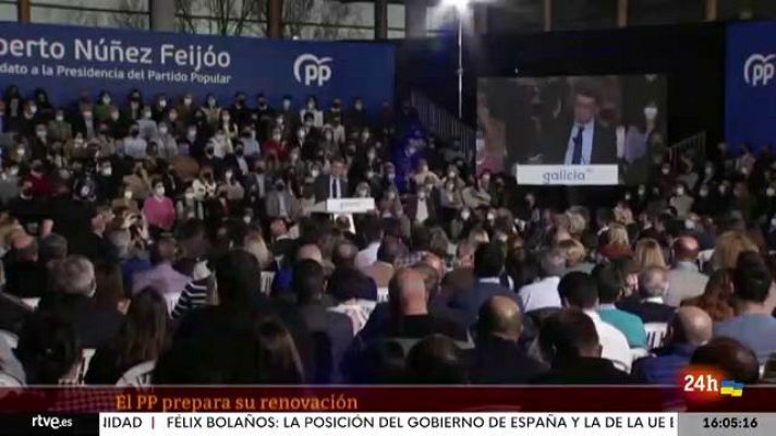 Parlamento - Feijóo da el paso al frente en el PP