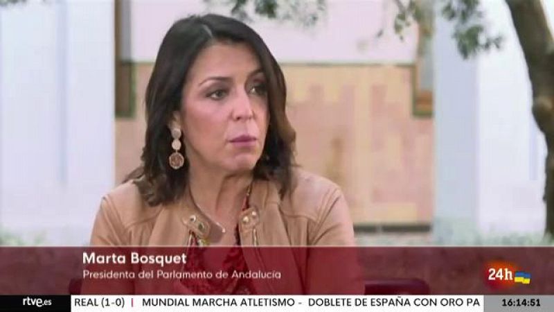 Parlamento - La entrevista - Marta Bosquet, presidenta del Parlamento de Andalucía - 05/03/2022