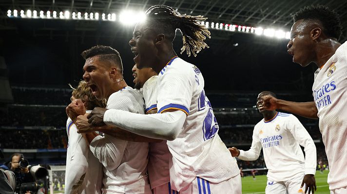 Telediario 1 - Inyección de moral en el Real Madrid