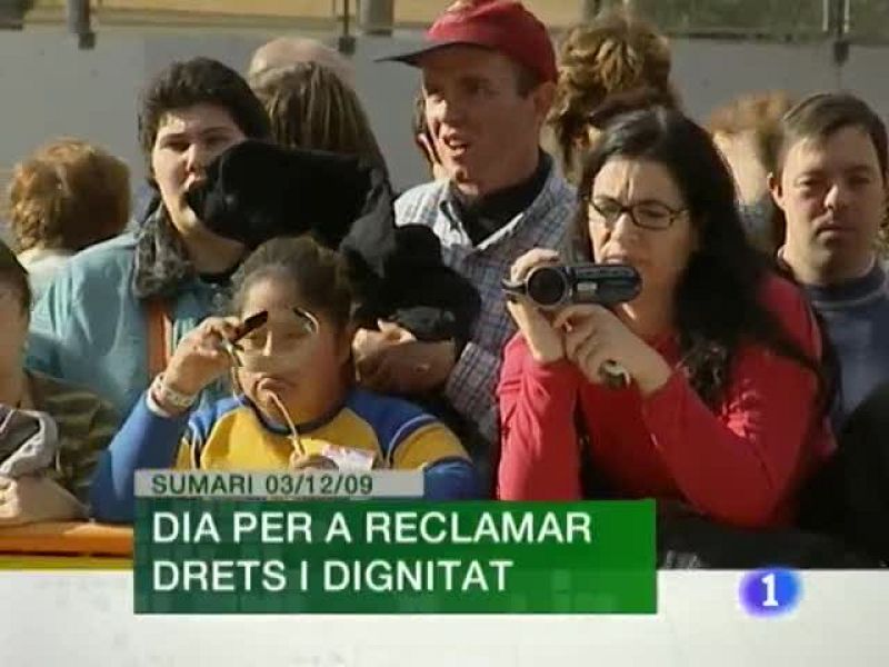  L'Informatiu. Informativo Territorial de la C.Valenciana (03/12/09)