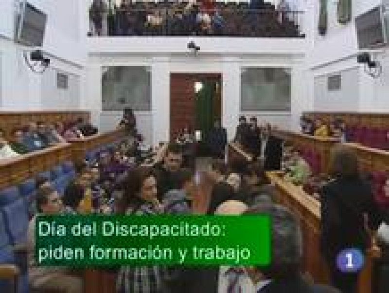  Noticias de Castilla La Mancha. Informativo de Castilla La Mancha. (03/12/09).