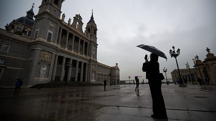 Precipitaciones en las mitades norte y oeste de la península