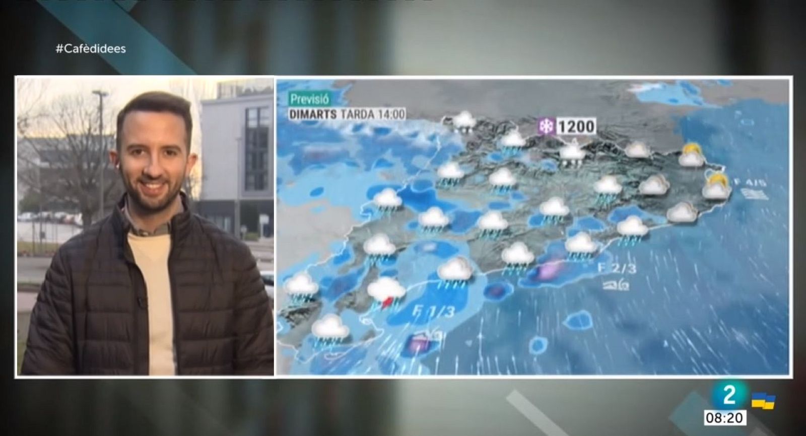 El Temps (08/03/2022) - Dimarts a estones de paraigua