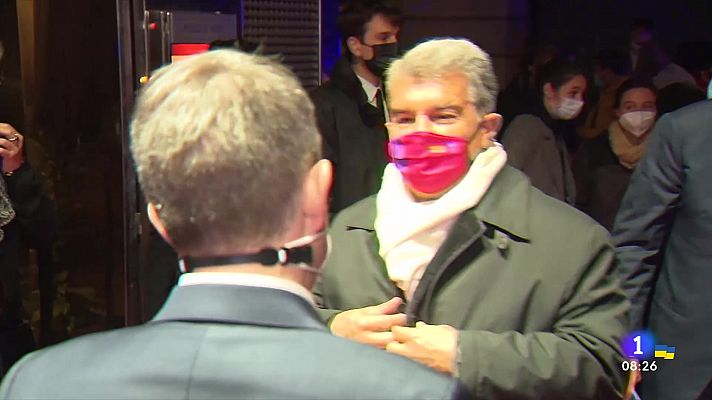 Telediario Matinal - Laporta: "No me arrepiento de la decisión tomada con Messi"