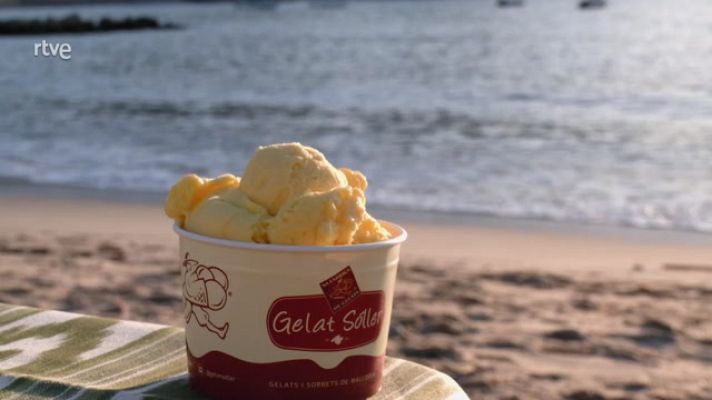 Helado de naranja canoneta, una delicia de temporada