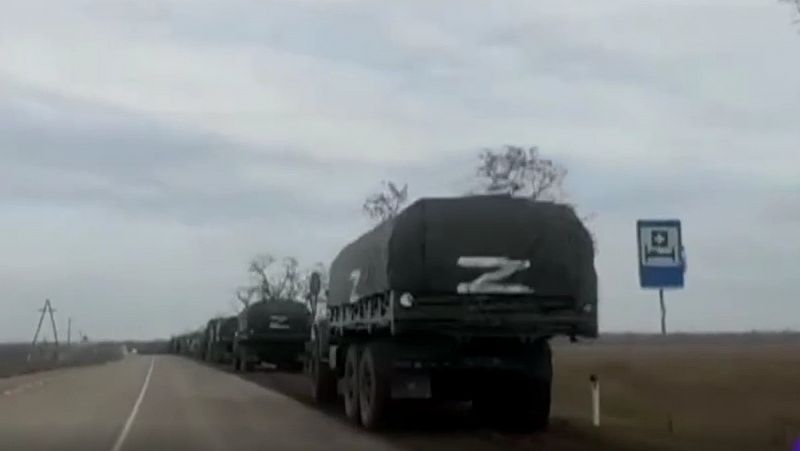 La Z blanca en los tanques rusos, de símbolo de guerra a icono de la propaganda de Putin