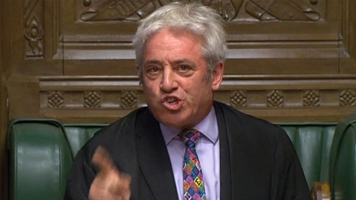 Telediario 1 - El expresidente del Parlamento británico John Bercow, un "acosador en serie" según un grupo independiente de expertos (IEP)