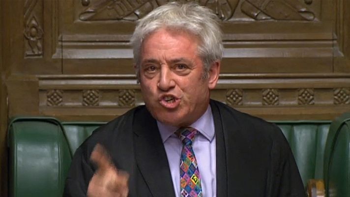 El expresidente del Parlamento británico John Bercow, un "acosador en serie" según un grupo independiente de expertos (IEP)