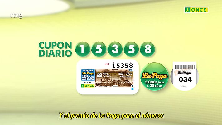 Sorteos ONCE - Sorteo ONCE - 09/03/22