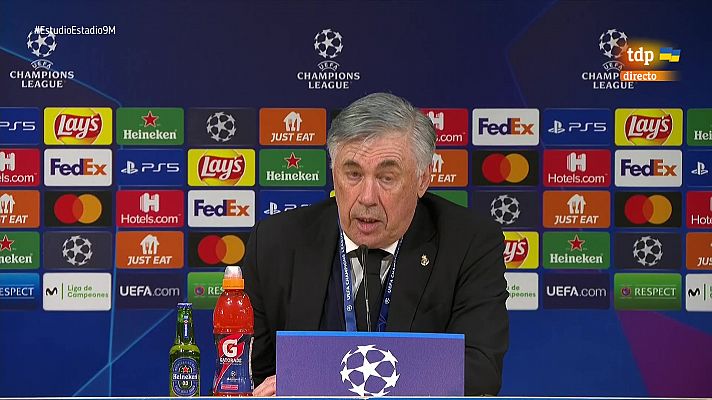 Ancelotti: "Es la magia de un estadio y un club con una historia fantástica"