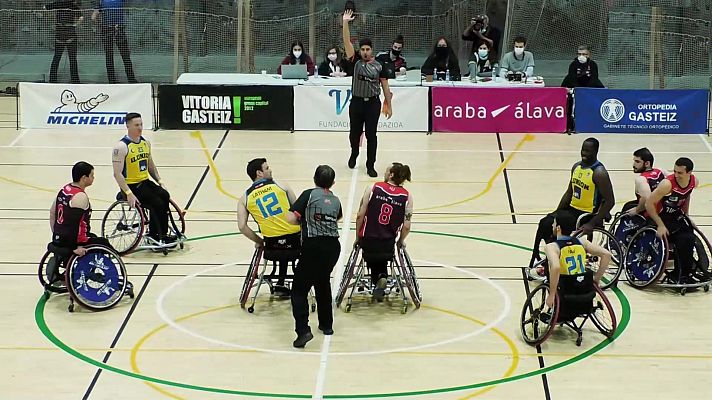 Baloncesto en silla de ruedas - Liga BSR división de honor. Resumen jornada 15
