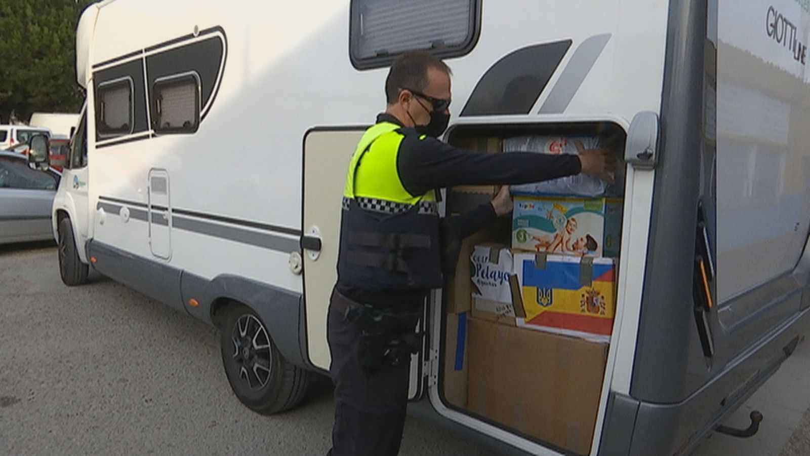 La Policía Local se compromete con Ucrania