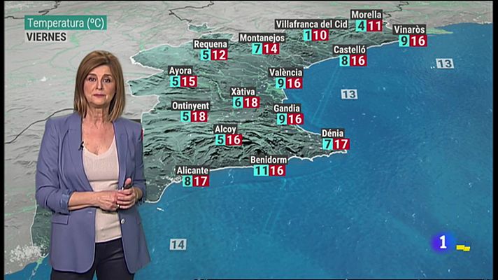 El Tiempo en la Comunitat Valenciana - 10/03/22