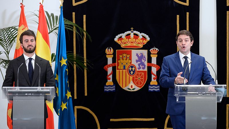 PP y Vox forman su primer gobierno de coalición en Castilla y León
