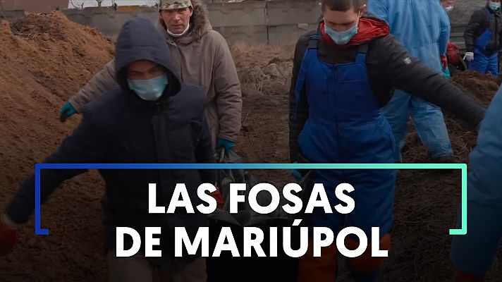 Modo Digital - Mariúpol entierra a sus muertos en fosas comunes