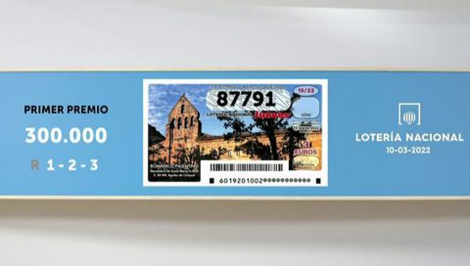 Sorteo de la Lotería Nacional del 10/03/2022 - Ver ahora