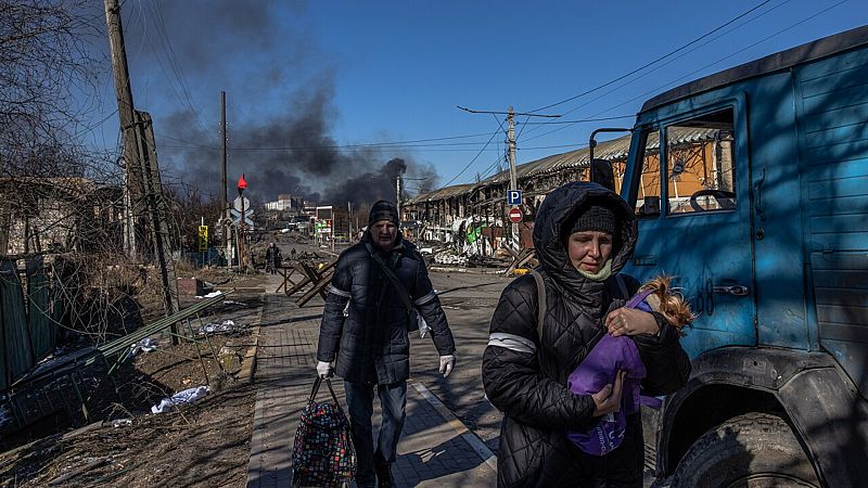 Guerra en Ucrania: Rusia bombardea Dnipro y Lutsk mientras siguen los intentos para evacuar civiles