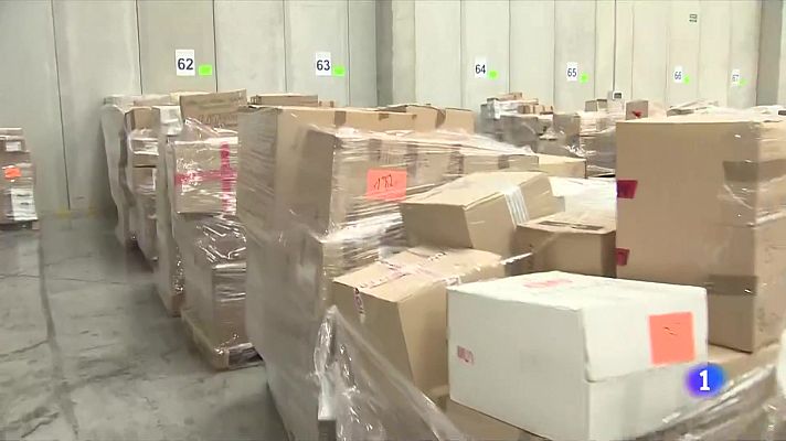 L'Informatiu - 200 palets de material humanitari cap a Polònia