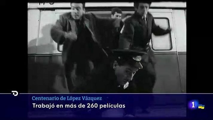 Telediario 1 - Centenario de José Luis López Vázquez (1922-2022)