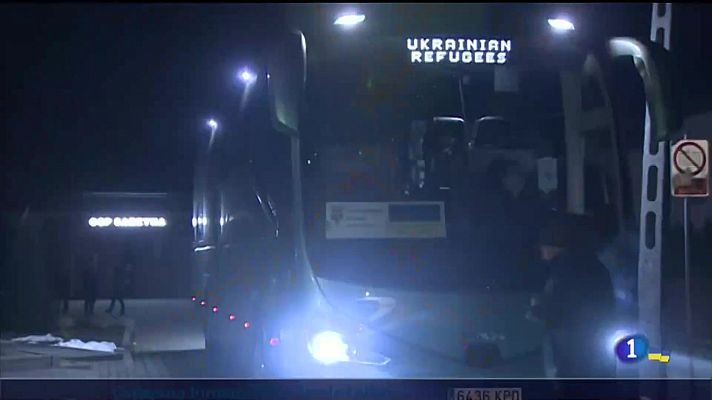 Telexornal - Galicia - Axuda humanitaria na fronteira Polonia-Ucraína