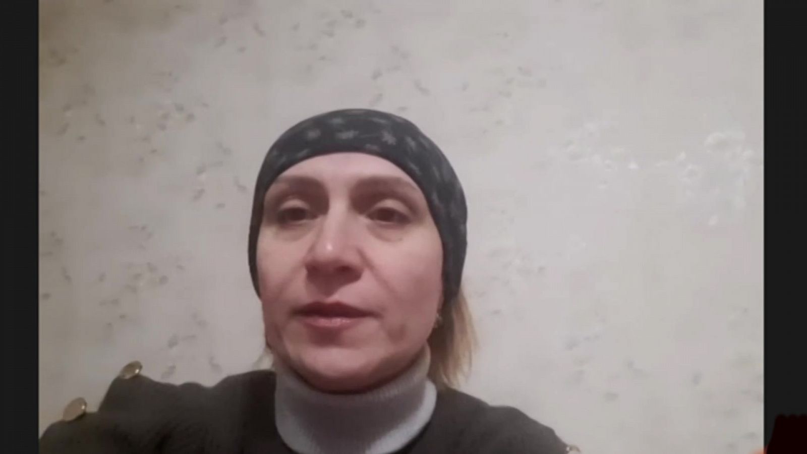 Oksana Vysochin: "Tenemos alerta de explosiones en el área"