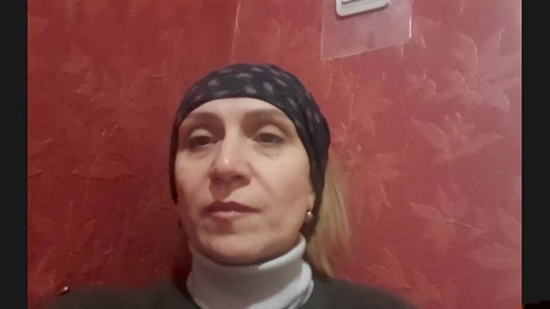 Oksana Vysochin, desde su casa cerca de Kiev: "Un misil ruso fue interceptado por nuestro ejército"