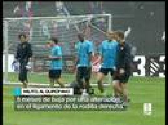  - Milito será baja seis meses