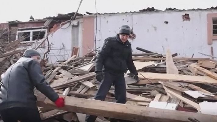 Telediario Fin de Semana - Zhitomer, una ciudad arrasada por las bombas