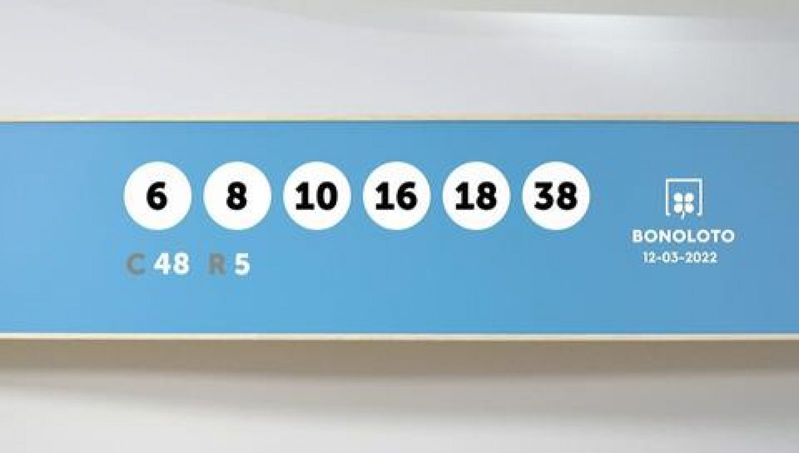 Sorteo de la Lotería Bonoloto del 12/03/2022 - Ver ahora