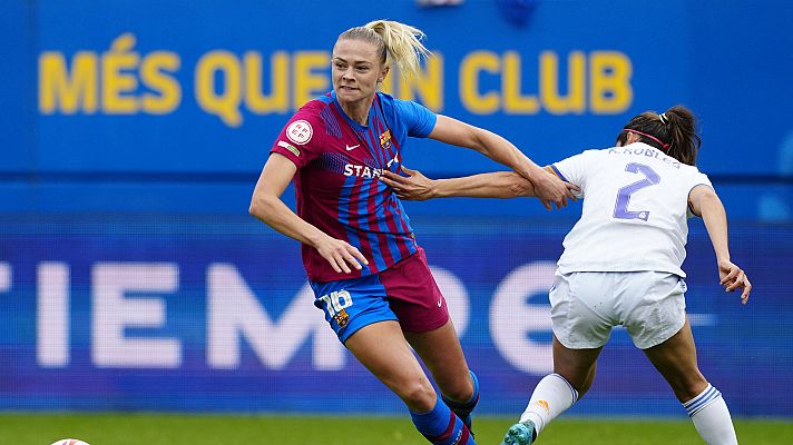 Liga Femenina Iberdrola.Jornada 24:F.C.Barcelona - R. Madrid