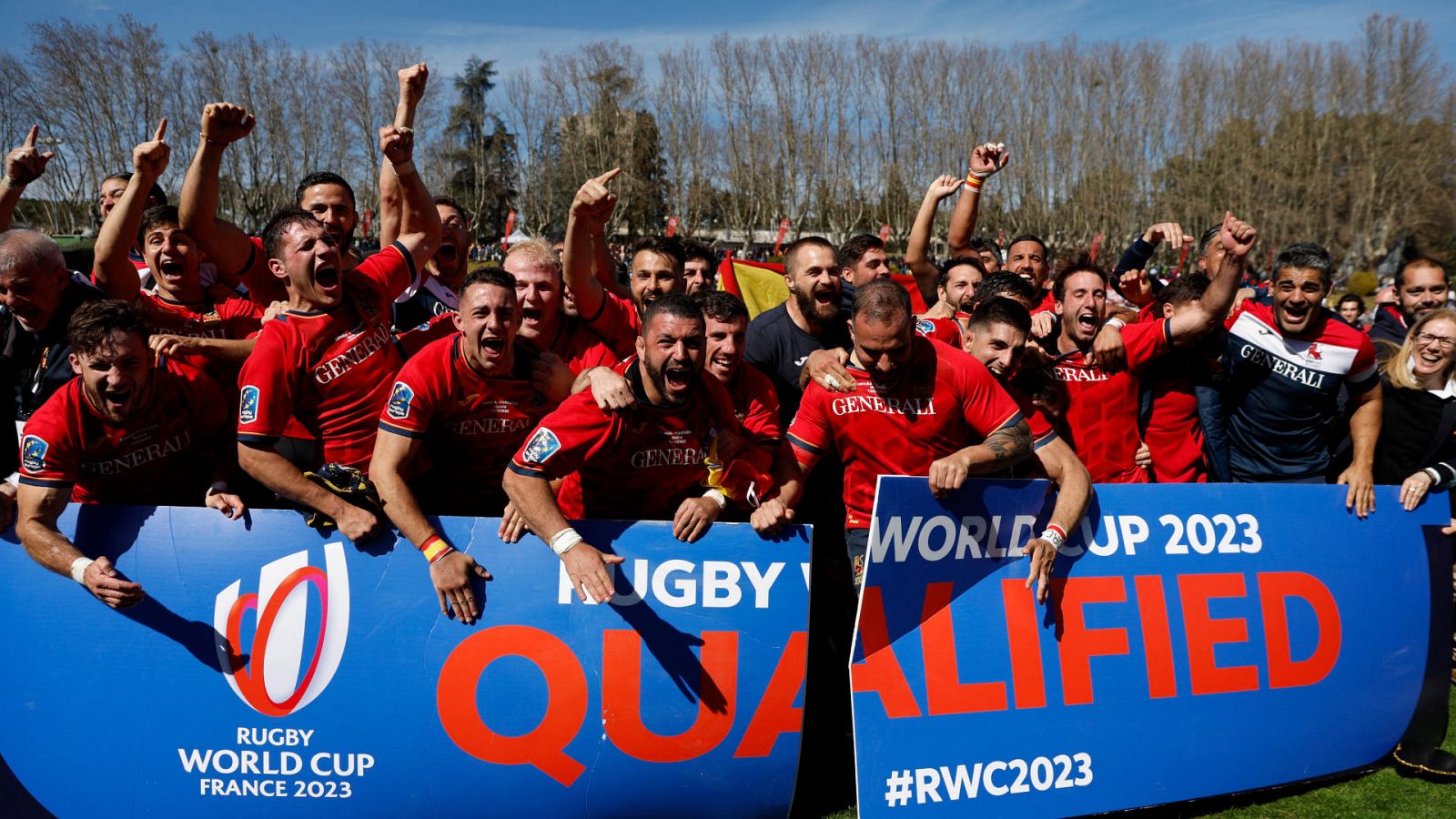 España gana a Portugal y celebra el pase al Mundial de rugby