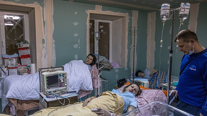 La situación sanitaria en Ucrania, desbordada