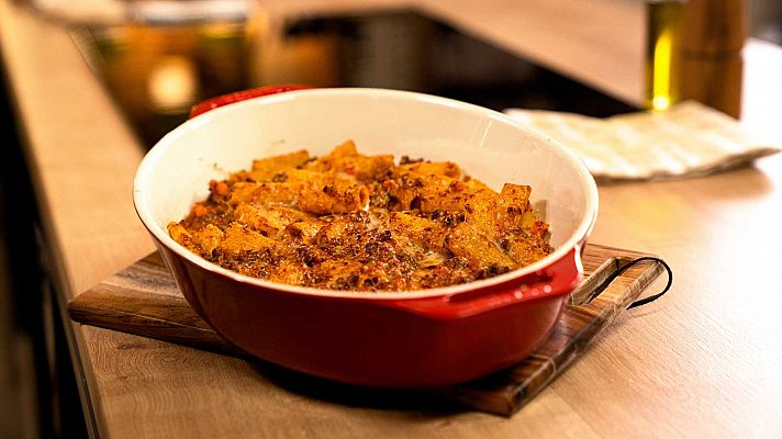 Receta macarrones a la boloñesa