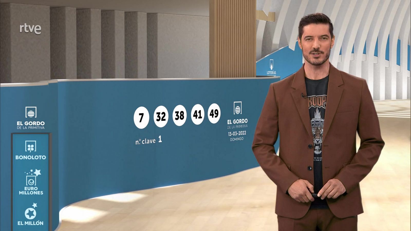 Sorteo de El Gordo de la Primitiva del 13/03/2022 - ver ahora