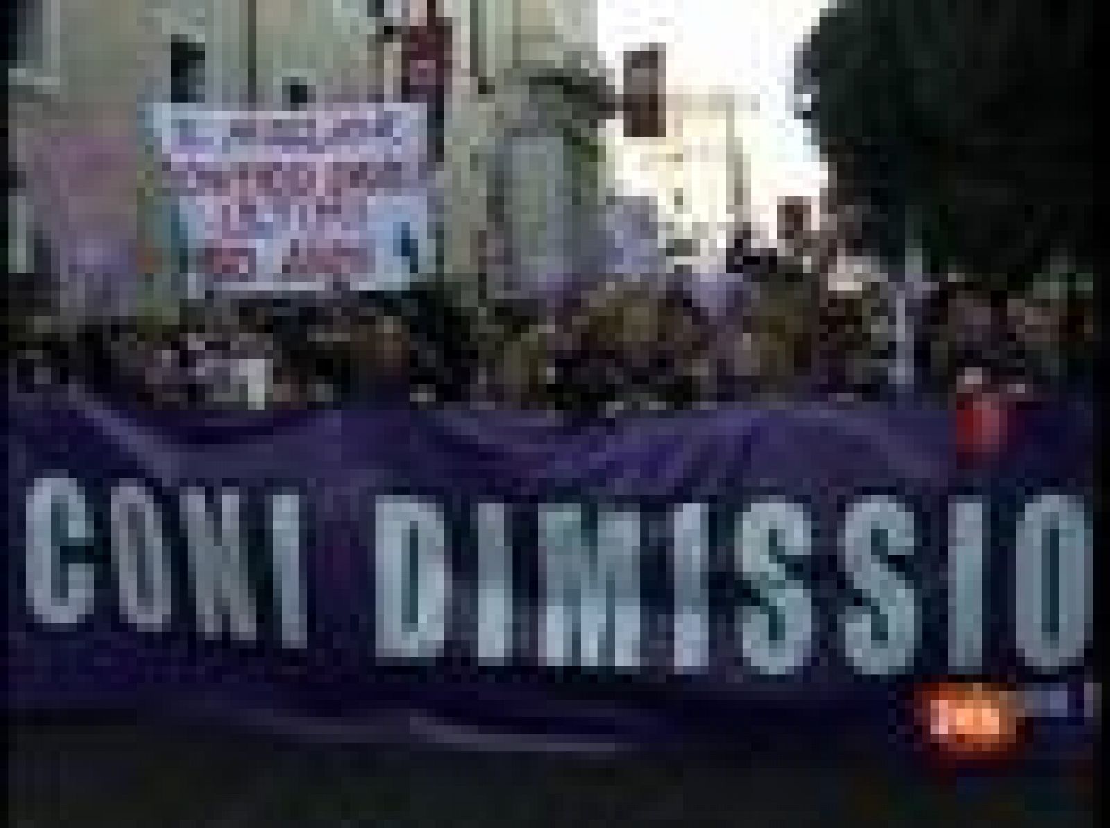 Sin programa: Manifestación contra Berlusconi | RTVE Play