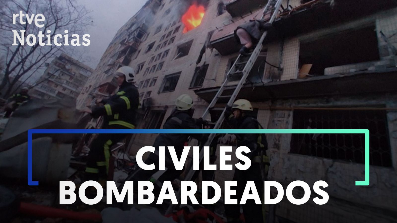 Guerra Ucrania: Rusia ataca un edificio residencial en Kiev