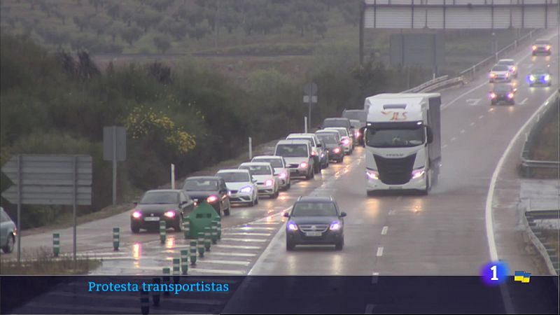 Protesta de transportistas - 14/03/2022