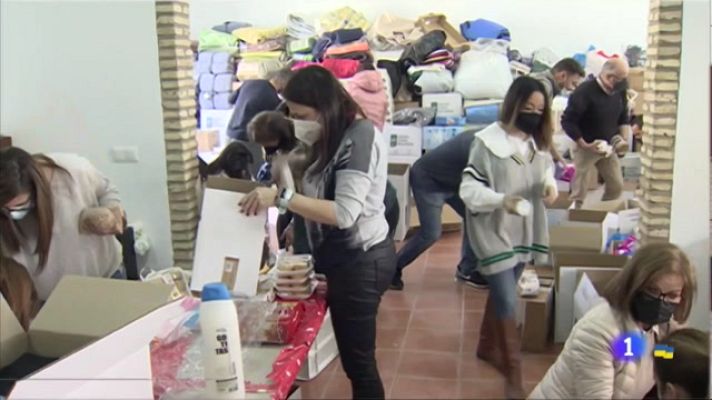 Noticias de Extremadura - Un grupo de extremeños viajan a Polonia a por refiugiados ucranianos