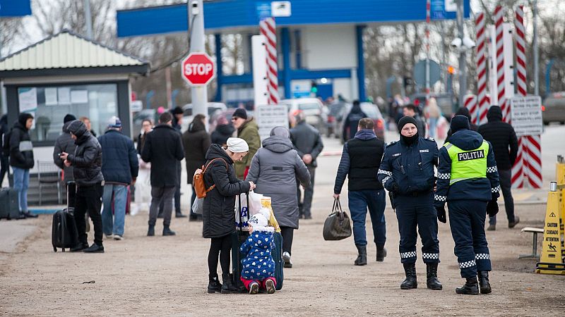 Moldavia, desbordado por la avalancha de refugiados ucranianos