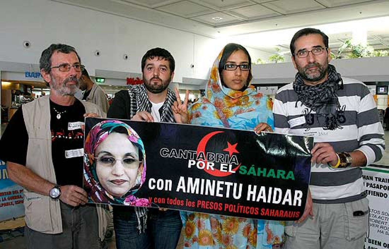 Aminatu Haidar assegura que España es "cómplice de Marruecos". 