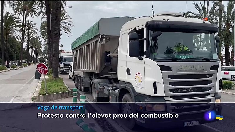 Poc seguiment a la vaga de transports