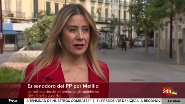 8M: Sofía Aedo, senadora del PP