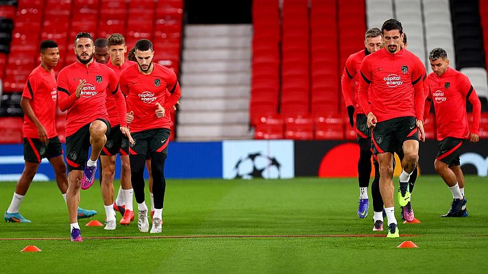 Telediario Matinal - El Atlético se la juega en Old Trafford