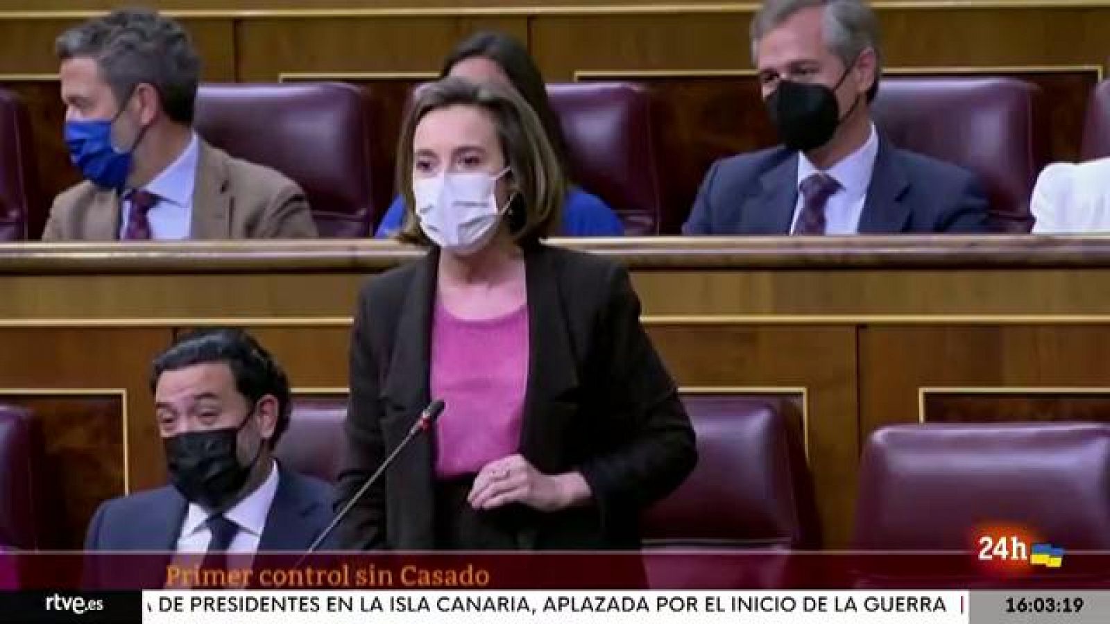 Parlamento - El foco parlamentario - Primer pleno sin Casado - 12/03/2022