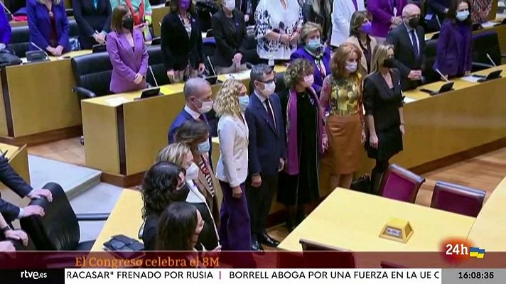 Parlamento - 8 de marzo: actos en el Congreso